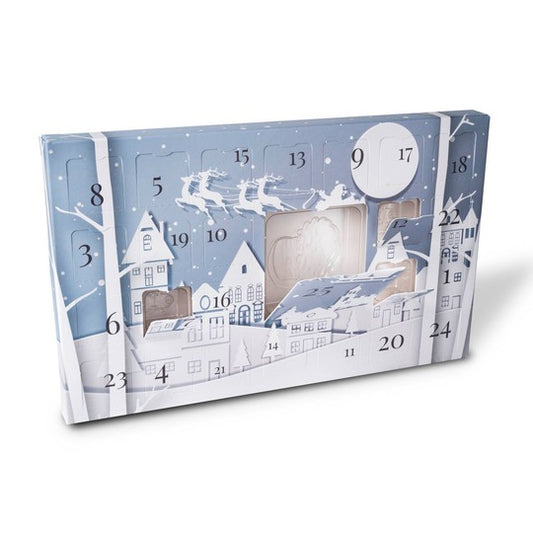 25 day Wax Melt Advent Calendar - Snowy Village-NI Candle Supplies LTD