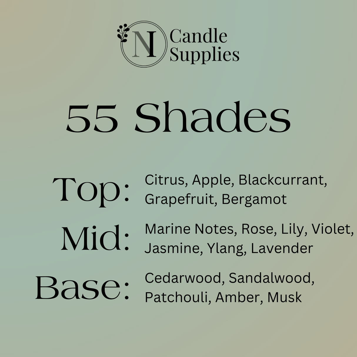 55 Shades Huile Parfumée