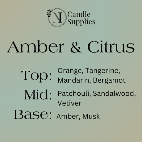 Amber & Citrus Fragrance Oil