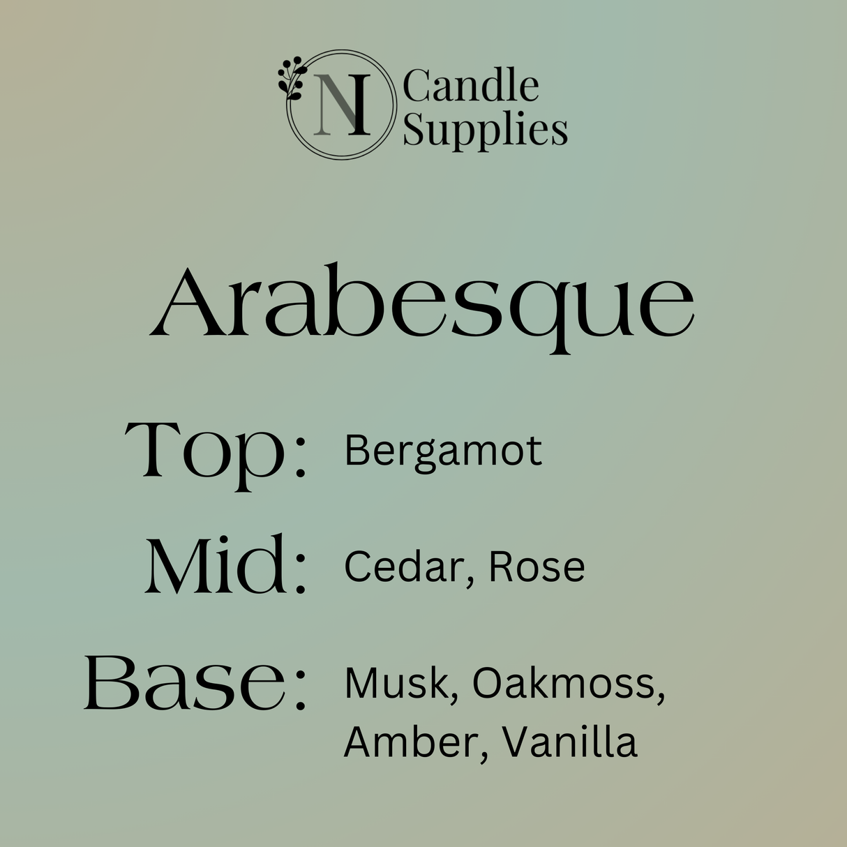 Arabesque Fragrance Oil