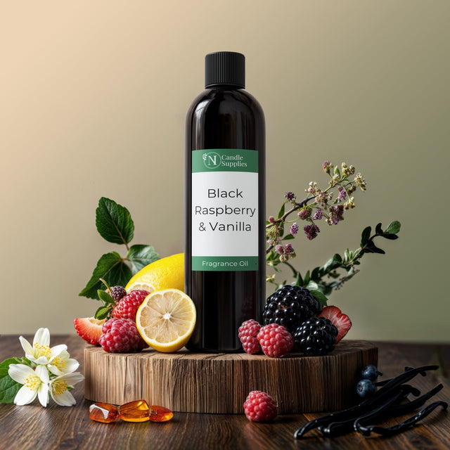 Black Raspberry & Vanilla Fragrance Oil - Reformulated All Fragrance Oils NI Candle Supplies 