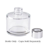 Circular Reed Diffuser BOTTLE - 100ml - Clear Reed Diffuser Bottles & Caps NI Candle Supplies 