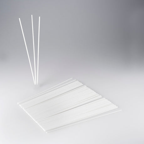 Fibre Diffuser Sticks (300mm LONG) - White Reed Diffuser Sticks NI Candle Supplies 