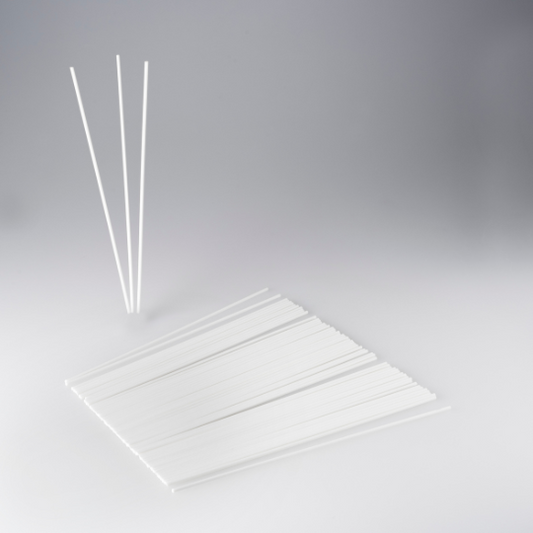 Fibre Diffuser Sticks (300mm LONG) - White-NI Candle Supplies LTD