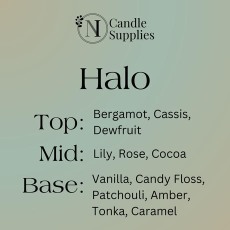 Halo Fragrance Oil All Fragrance Oils NI Candle Supplies 