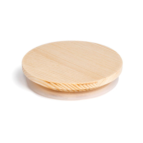 Large Timber Lid for 30cl Oxford Oxford Timber Lids NI Candle Supplies 