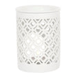 Lattice Pattern - Ceramic Wax Melt Burner Wax Melt Burner NI Candle Supplies 