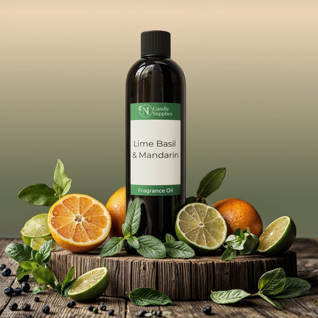 Lime, Basil & Mandarin Fragrance Oil - Reformulated All Fragrance Oils NI Candle Supplies 