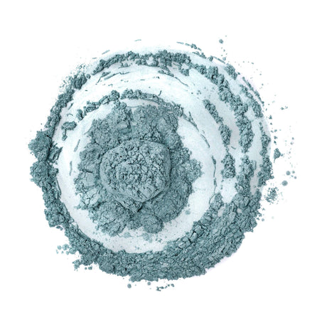 Silver Green Mica - 25g Glitter & Mica NI Candle Supplies 