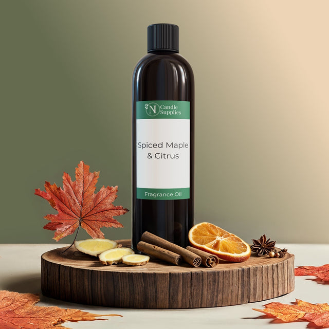 Spiced Maple & Citrus Fragrance Oil - Reformulated All Fragrance Oils NI Candle Supplies 