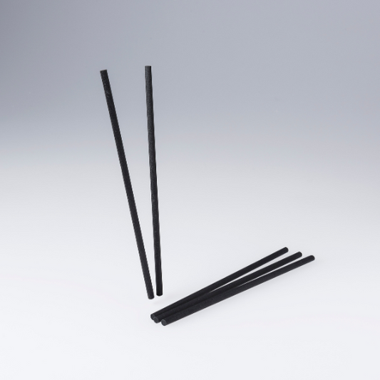 Thick Fibre Diffuser Sticks (MEDIUM) - Black-NI Candle Supplies LTD