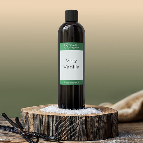 Very Vanilla Fragrance Oil - Reformulated All Fragrance Oils NI Candle Supplies 